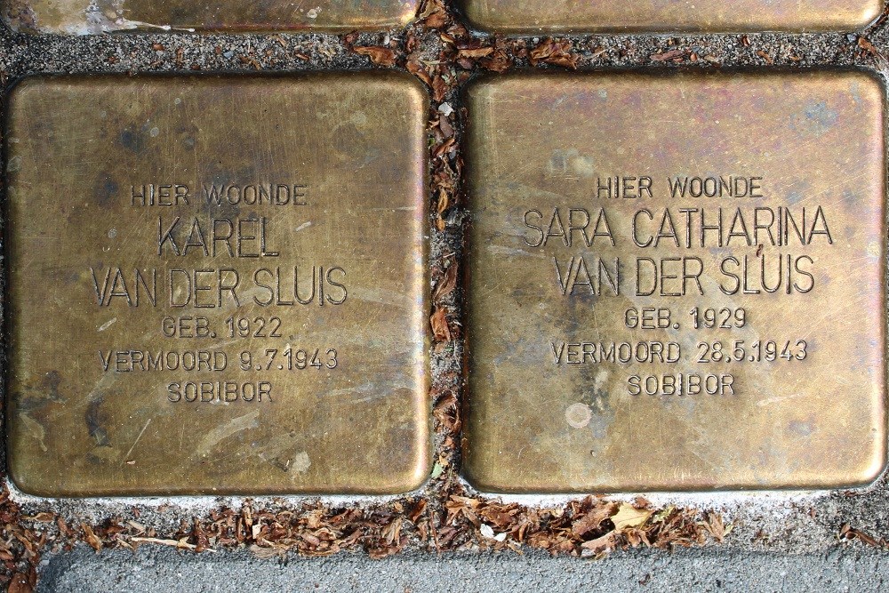 Stolpersteine Van Noremborghstraat 20 #3