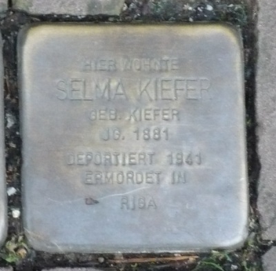 Stolpersteine Meerbuscher Straße 30 #3