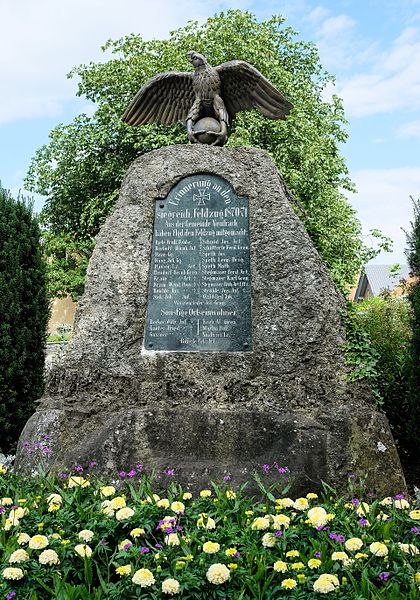 Monument Frans-Duitse Oorlog Salem-Neufrach