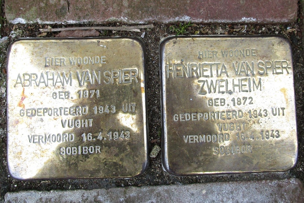 Stolpersteine Zandstraat 35