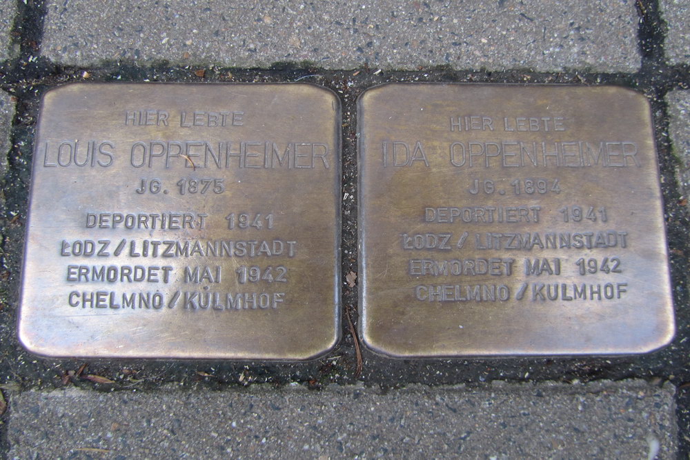 Stumbling Stones Beethovenstraße 8 #2