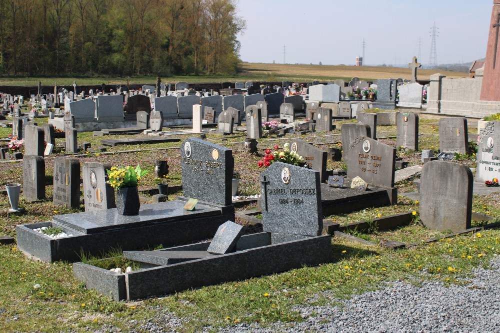 Belgische Graven Oudstrijders Pronnes-lez-Binche Charbonnage #2
