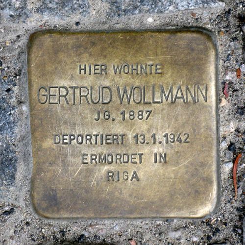 Stolpersteine Tieckstraße 36 #2