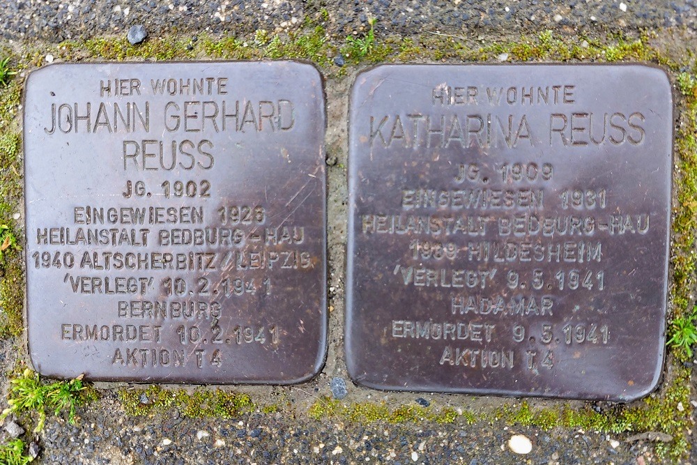 Stolpersteine Tackenstrae 16 #1