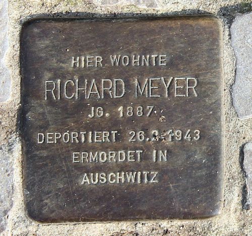 Stolpersteine Badensche Strae 14