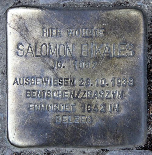 Stumbling Stones Oderstraße 50 #2