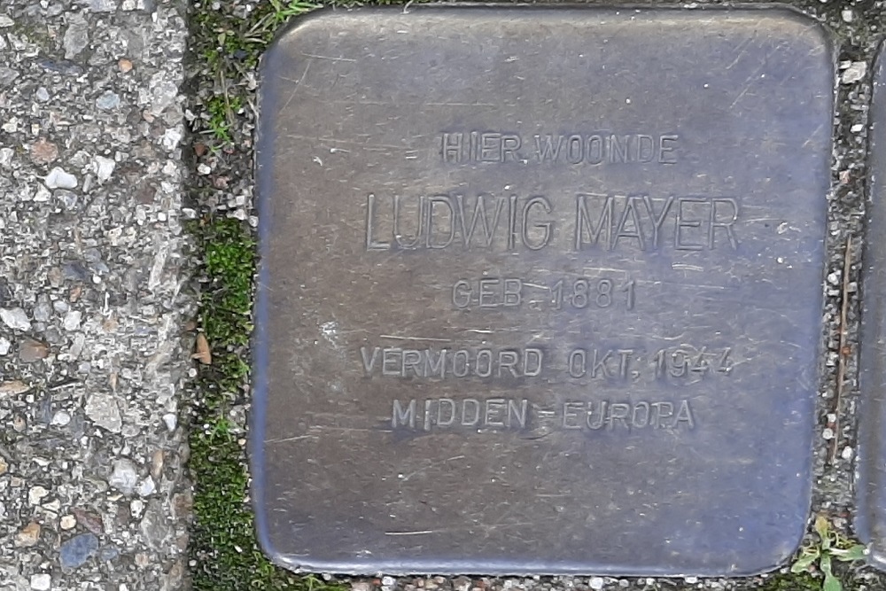 Stolpersteine Thorbeckegracht 49b #2