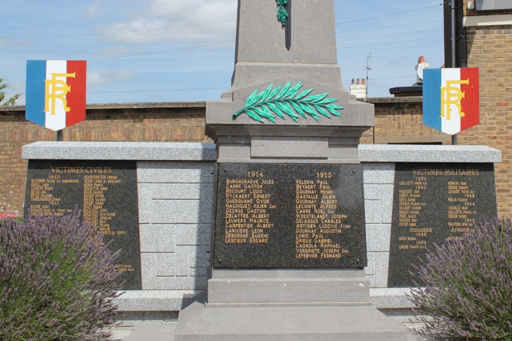 Oorlogsmonument Watten #2