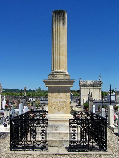 Monument Eerste Wereldoorlog Barie #1