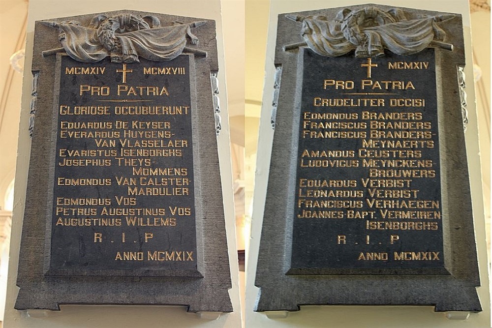 Memorials First World War Rillaar