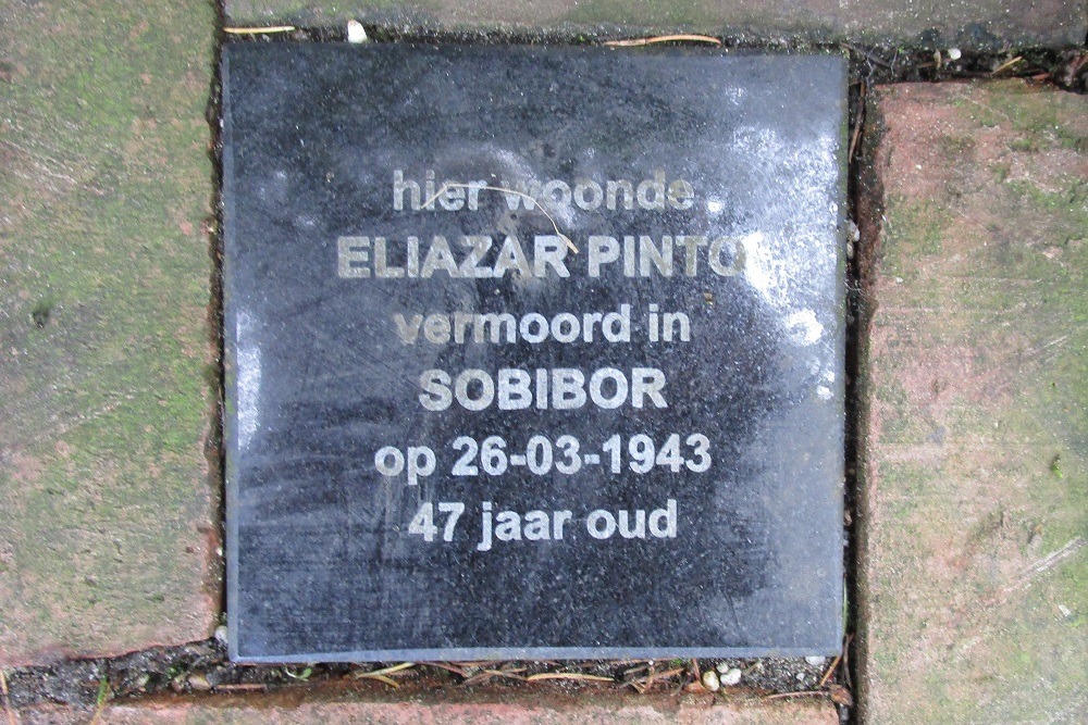 Herdenkingssteen Jan van der Heijdenstraat 19 #2