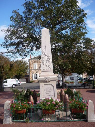 Oorlogsmonument Saint-Étienne-la-Varenne #1
