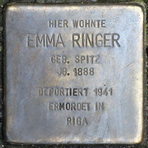 Stumbling Stones Hornstraße 19 #2