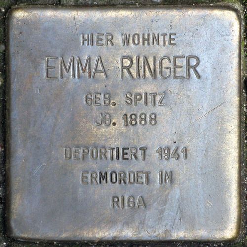 Stolpersteine Hornstrae 19 #2