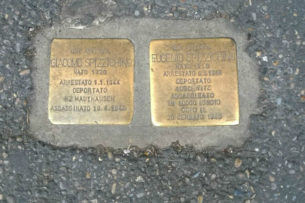 Stolpersteine Via Goffredo Mameli 47 #1