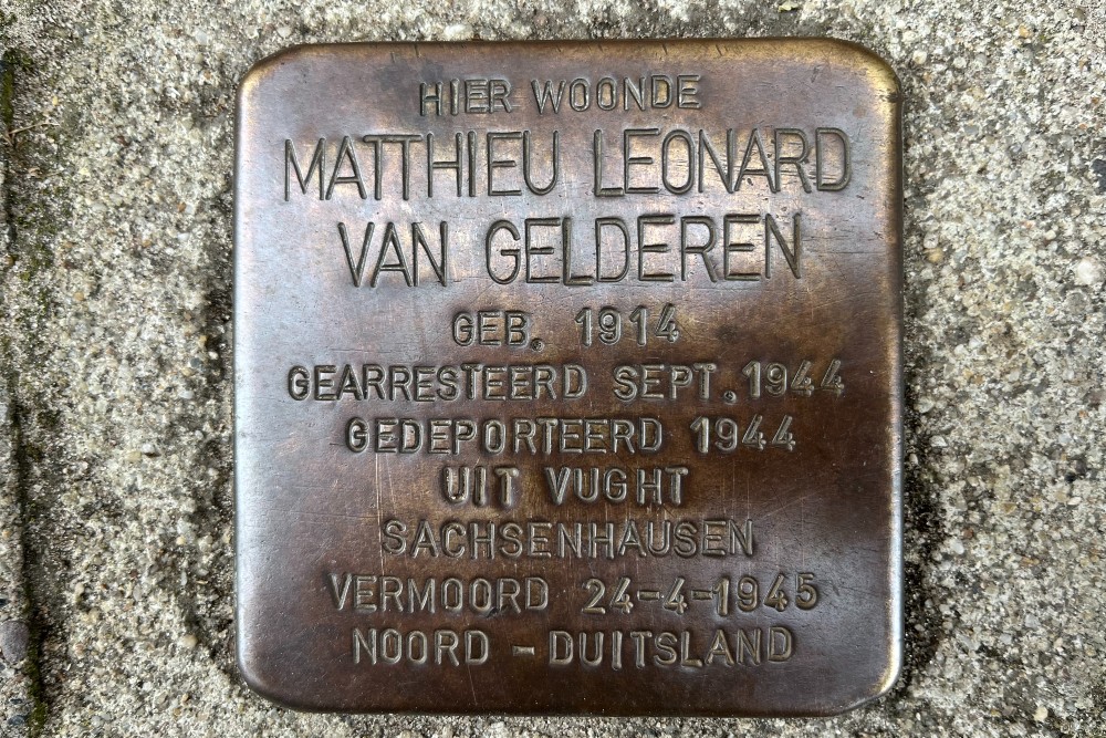 Stolperstein Nijverheidstraat 2 #1