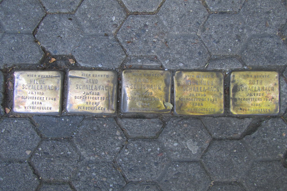 Stolpersteine Brsseler Platz 9 #1