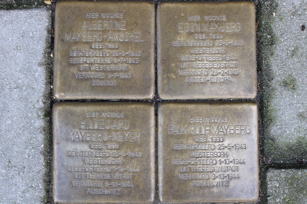 Stolpersteine Stadionplein 67 en 69 #2