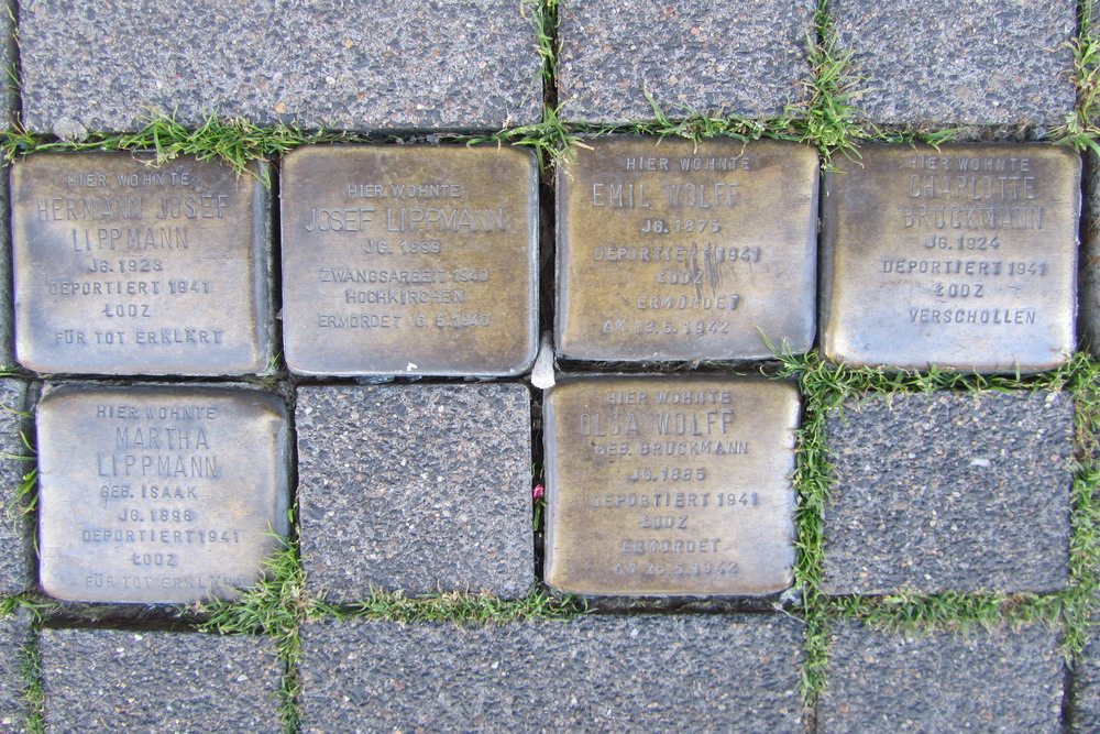 Stolpersteine Brabanter Strae 18 #1