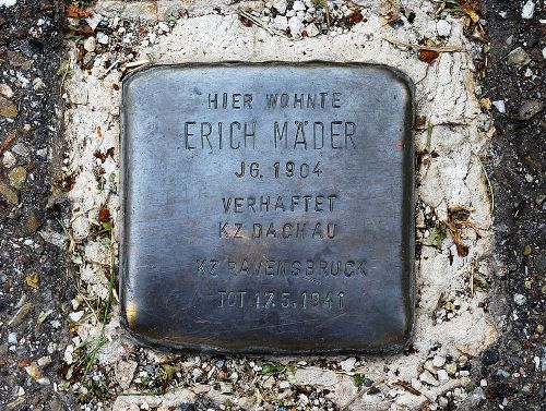 Stumbling Stone Jahnstraße 10