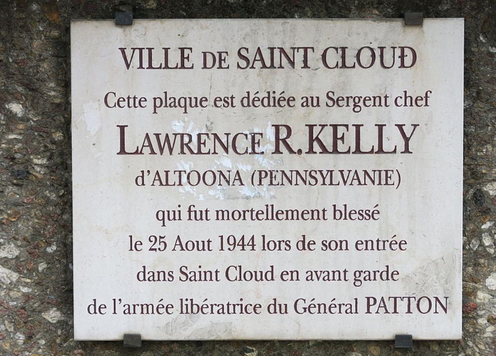 Memorial US Chief-Sergeant Lawrence R. Kelly