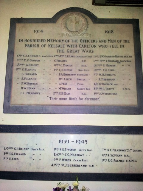War Memorial St. Mary and St. Peter Church Church #1