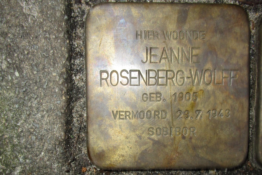 Stolpersteine Kanaalweg 136 #2