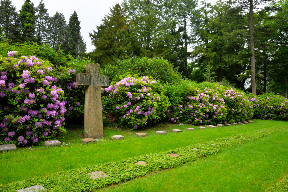 Krijgsgevangenen En Dwangarbeidersgraven Parkfriedhof Essen