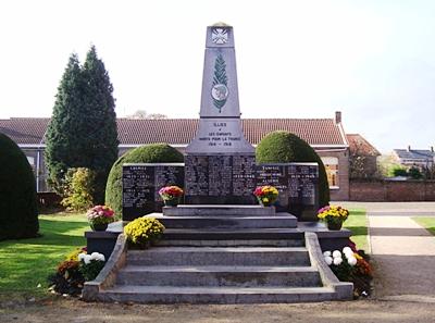Oorlogsmonument Illies #1