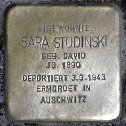 Stolpersteine Niederbarnimstrae 7 #4