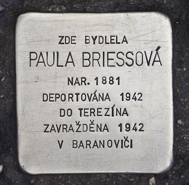 Stolperstein Na Vozovce 549/12 #1