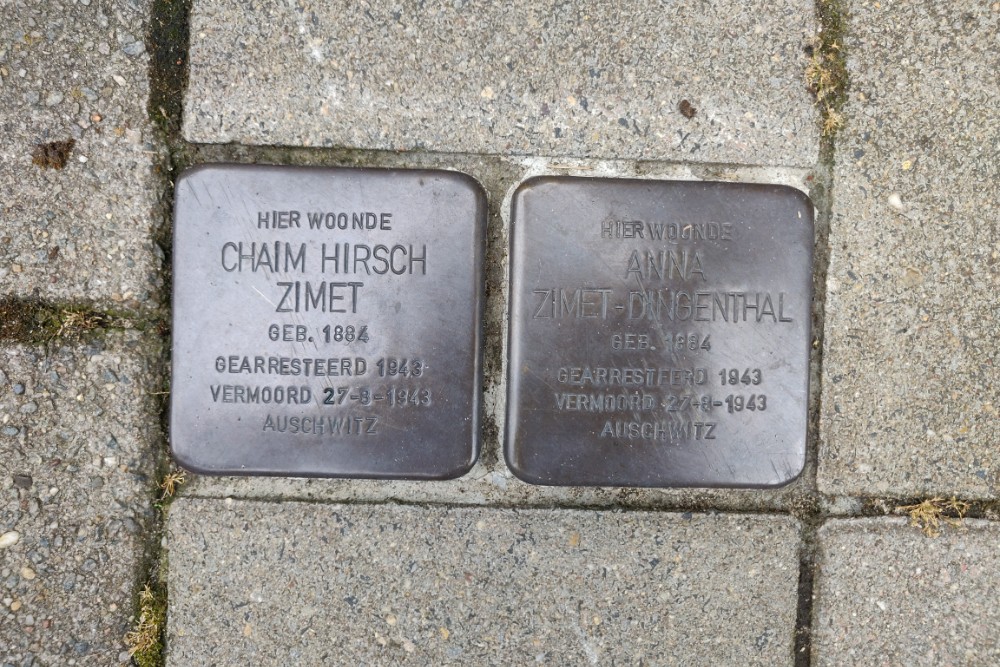 Stolpersteine Borssenburgstraat 8HS