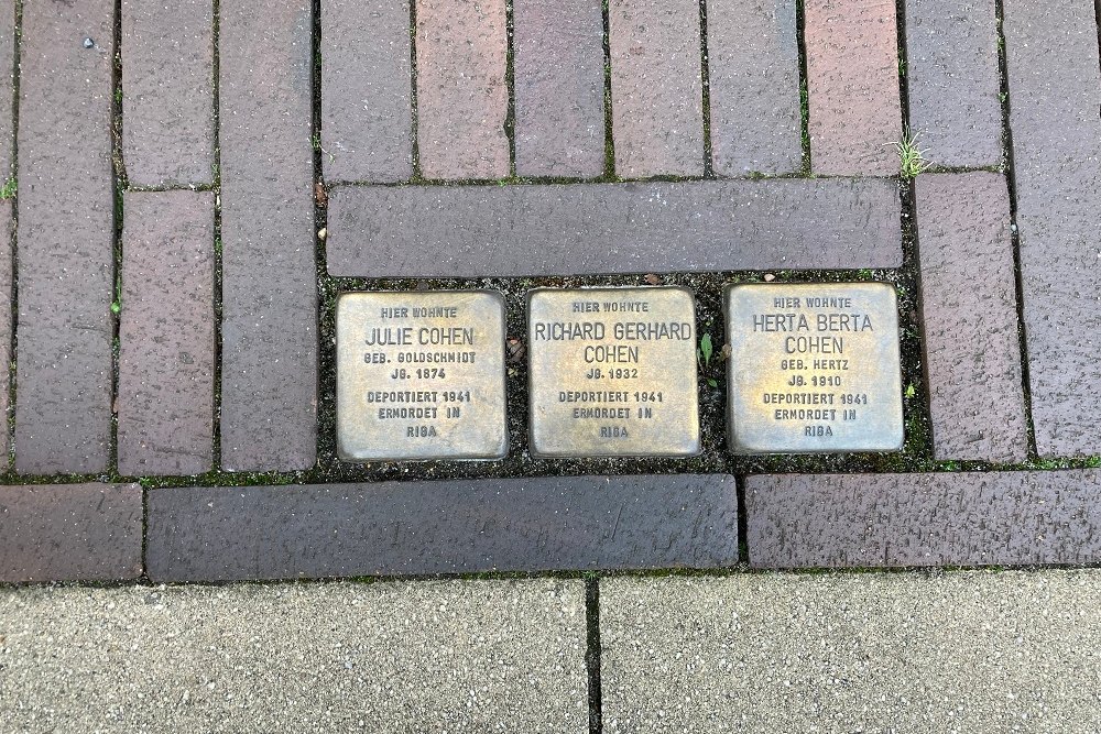 Stolpersteine Markt 14