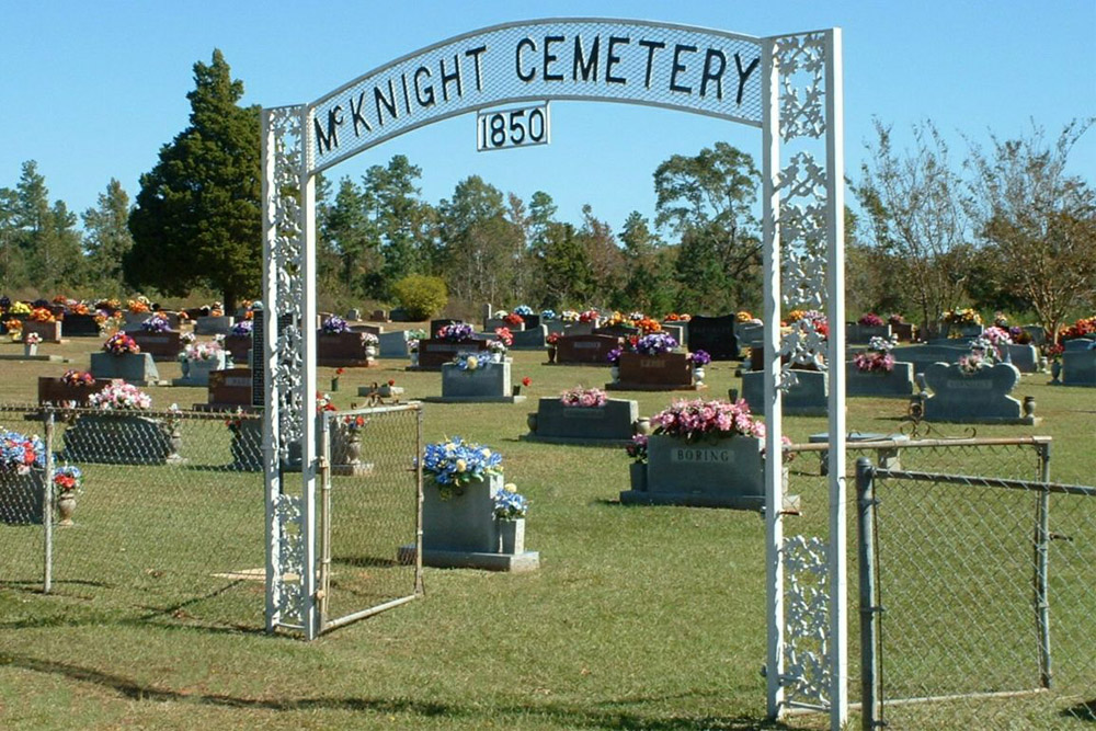 Amerikaans Oorlogsgraf McKnight Cemetery #1