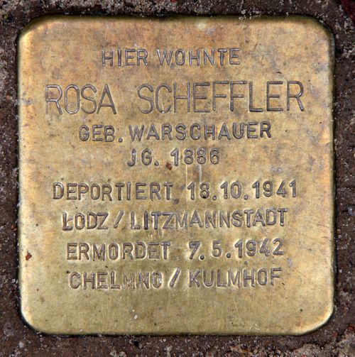 Stumbling Stones Münchener Straße 16 #3