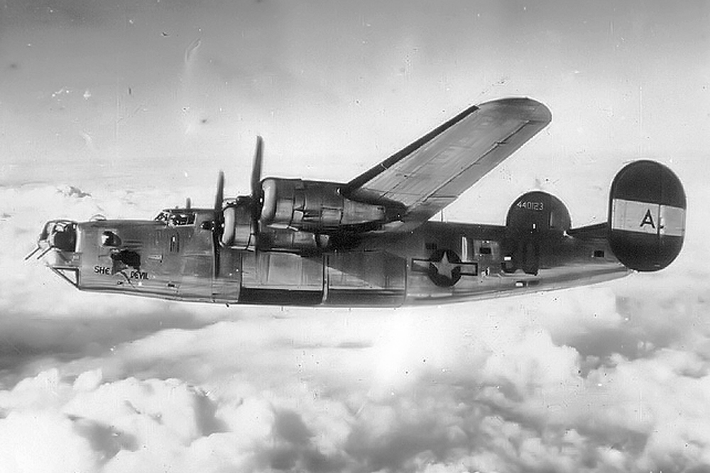 Crashlocatie B-24D Liberator 42-40352