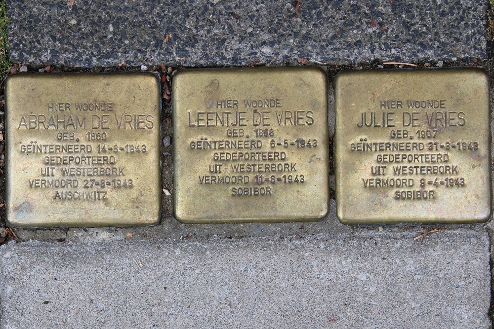 Stolpersteine Diezestraat 12 #1