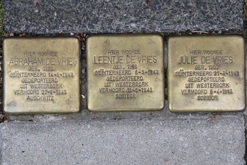 Stolpersteine Diezestraat 12