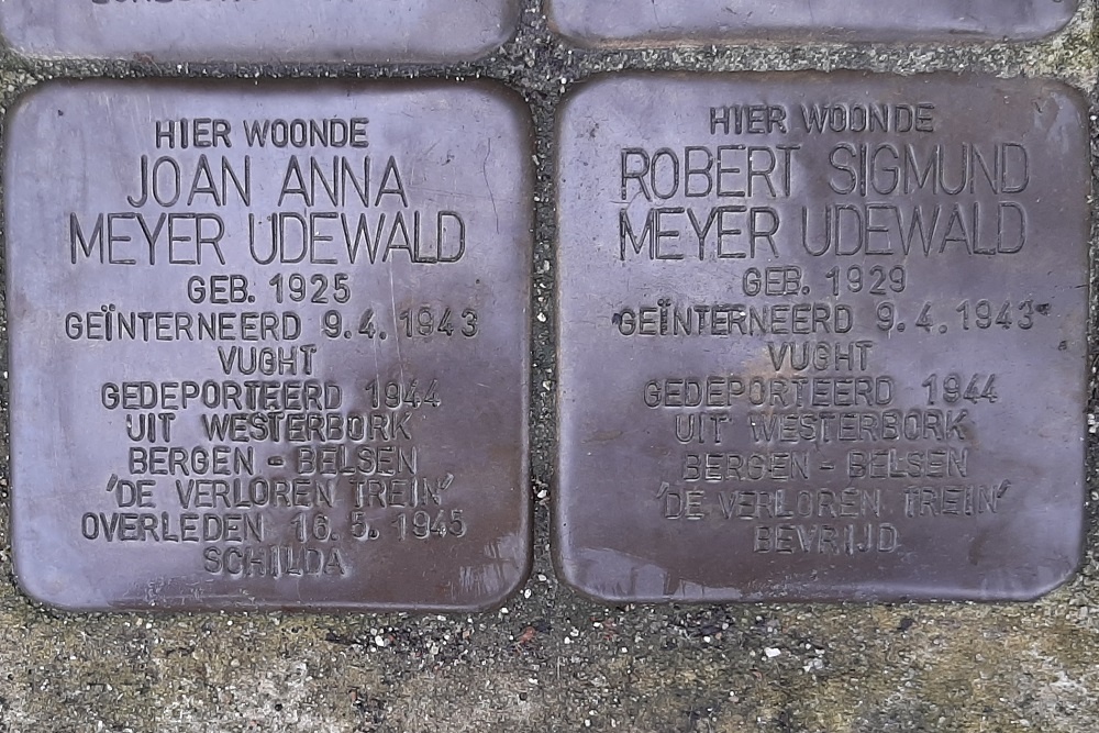 Stolpersteine Philips Vingboonsstraat 26 #3