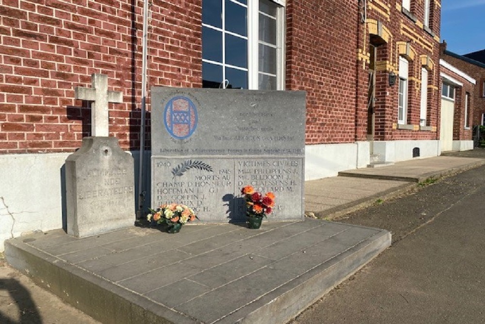 Oorlogsmonument Wallace J. Horton, L. Hoffman en Andere Oorlogsslachtoffers