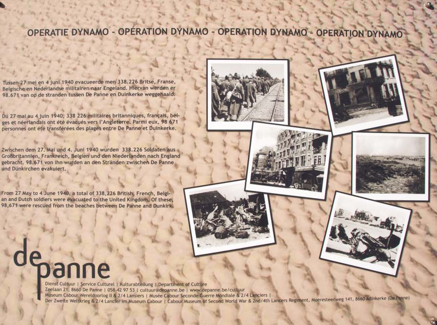 Monument Operation Dynamo and Hotel Kursaal De Panne #3