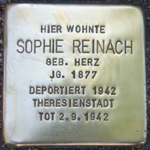 Stolperstein Kriegsstrae 135 #1