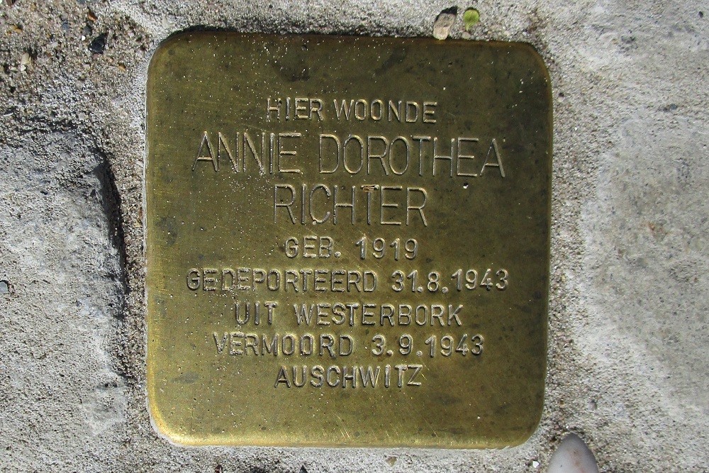 Stolperstein Sophiastraat 53