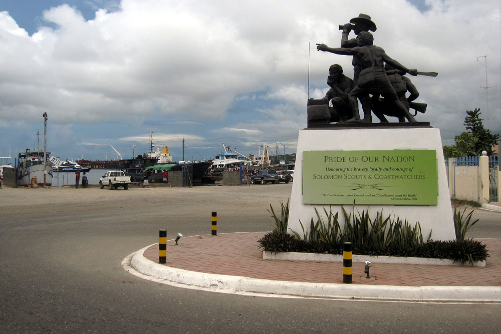 Monument Solomon Scouts & Coastwatchers #1