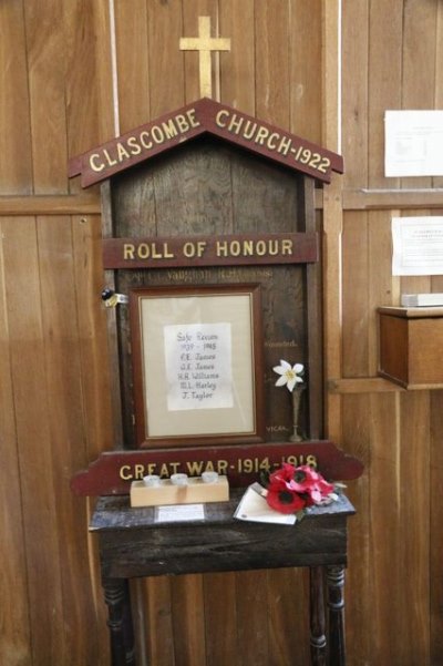 Roll of Honour St. David Church #1