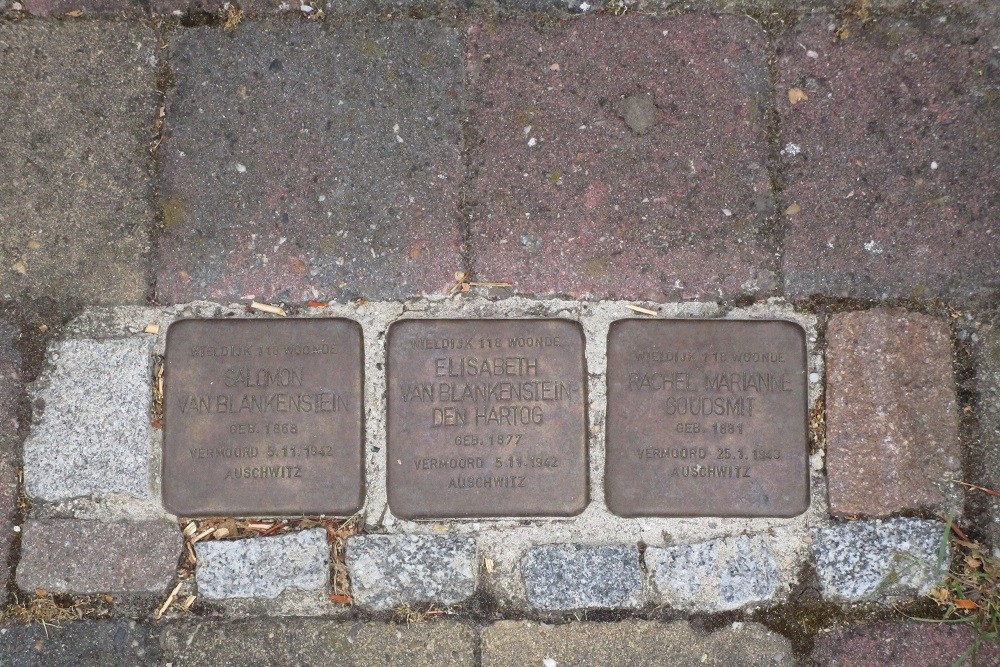 Stolpersteine Van Blankensteinstraat 1 en 2 #2