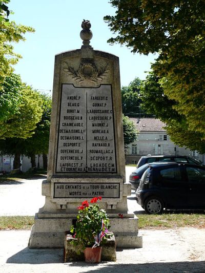 Oorlogsmonument La Tour-Blanche