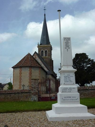 Oorlogsmonument Saint-Pierre-de-Salerne #1