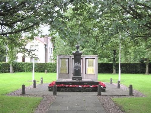 Oorlogsmonument Dervock en Derrykeighan