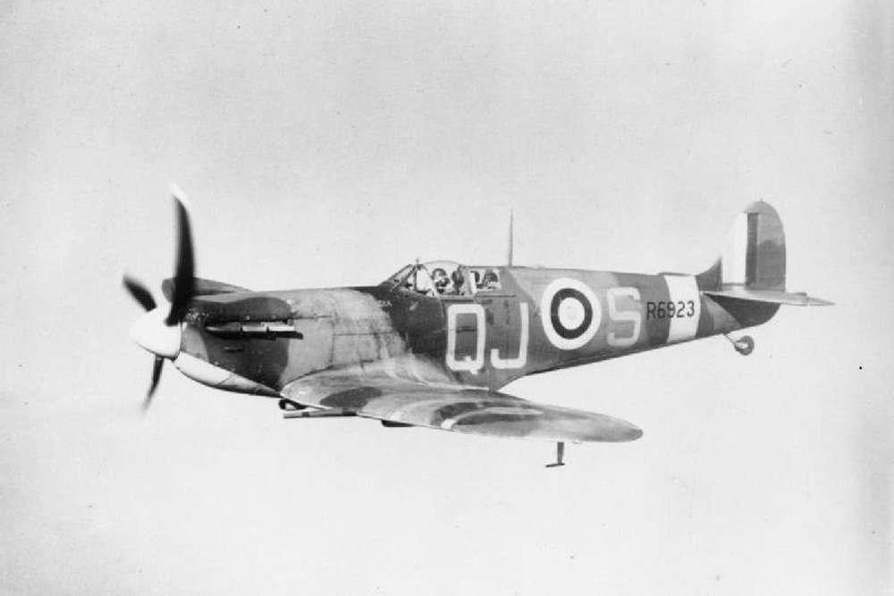 Crash Site Supermarine Spitfire VB BL815